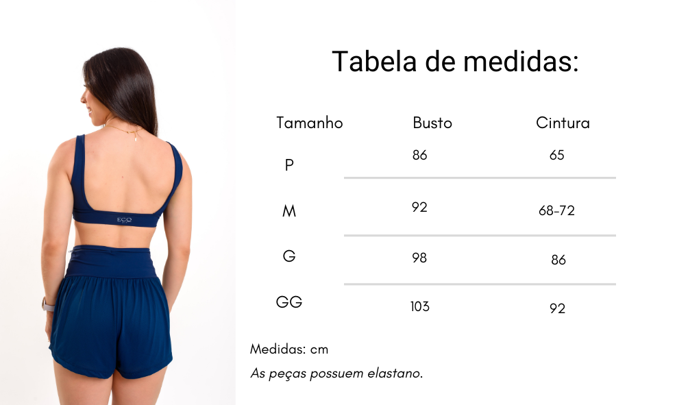 Tabela de medidas